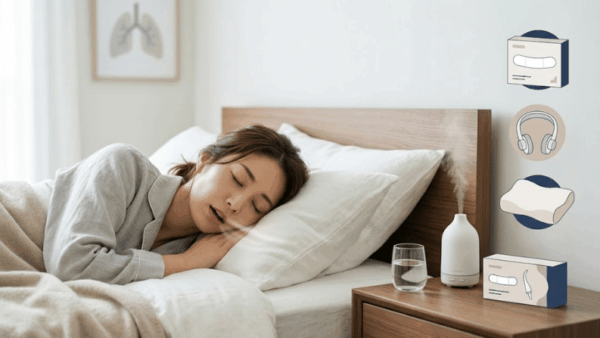 口を開けて寝るのを治す方法｜睡眠時の口呼吸を防ぐ即効対策と根本改善法