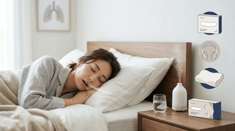 口を開けて寝るのを治す方法｜睡眠時の口呼吸を防ぐ即効対策と根本改善法