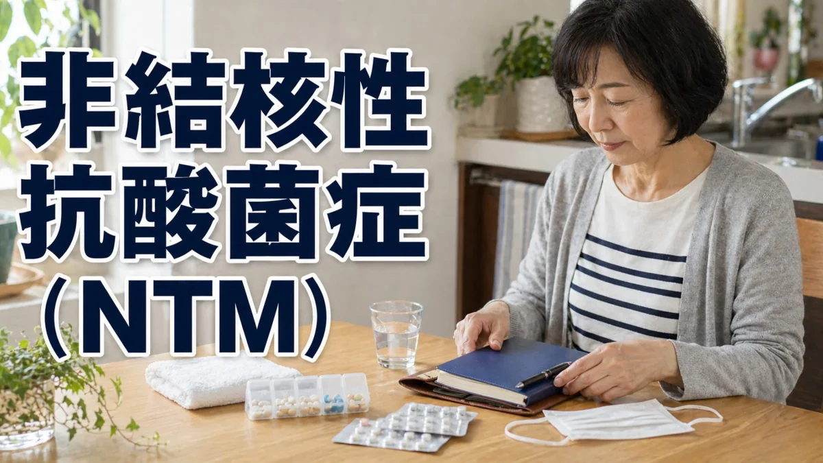 非結核性抗酸菌症（NTM）に関する医療記事のアイキャッチ画像
