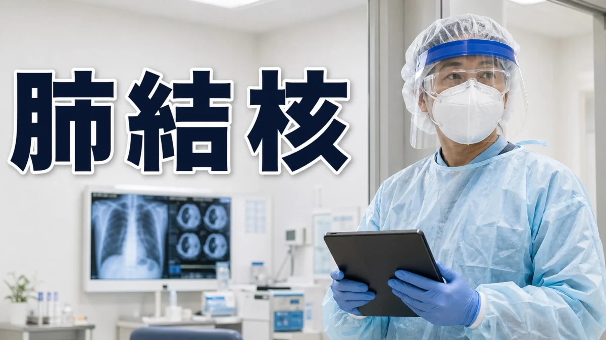 肺結核に関する医療記事のアイキャッチ画像