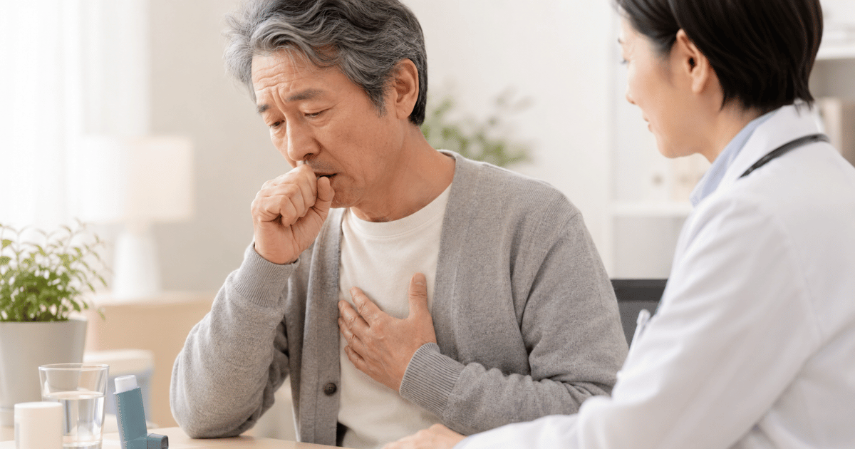肺気腫の咳が止まらない原因とは？咳止め治療の選択肢と日常でできる対処法
