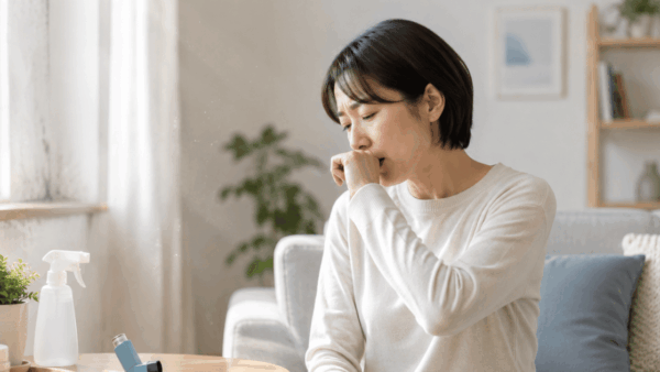 家にいる時だけ咳が出るのはなぜ？室内環境（ほこり・カビ・化学物質）と咳喘息