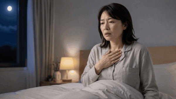 夜になると息苦しい・寝ていると呼吸が苦しい原因|睡眠中の呼吸困難と受診の目安