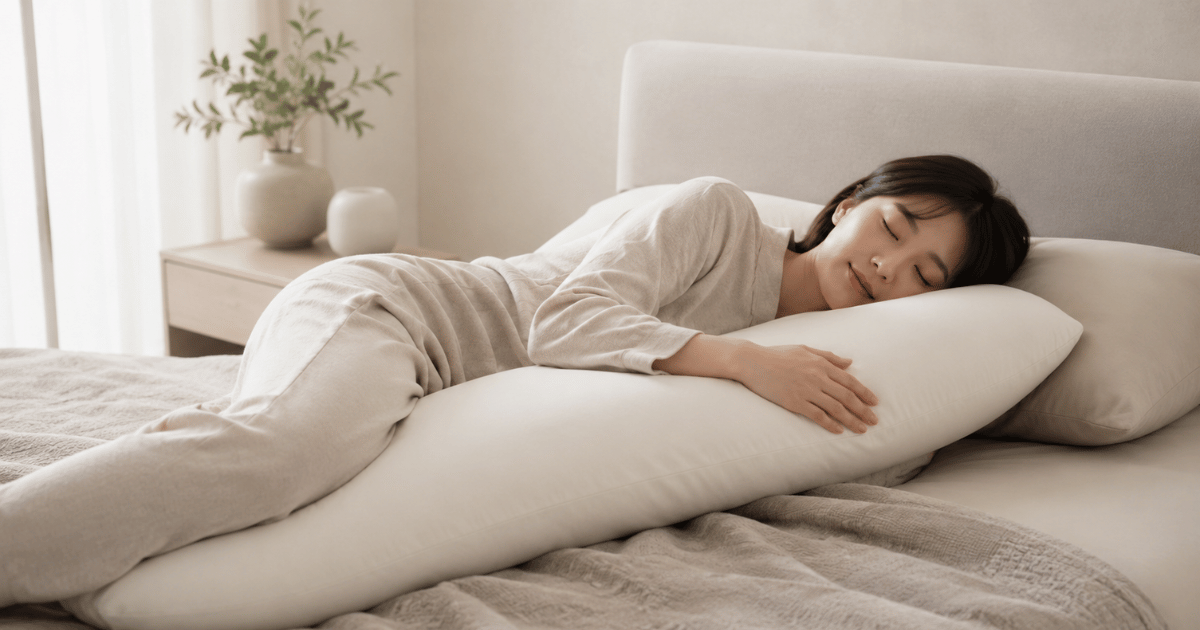 睡眠時無呼吸症候群に抱き枕は効果ある？横向き寝を維持するおすすめの使い方