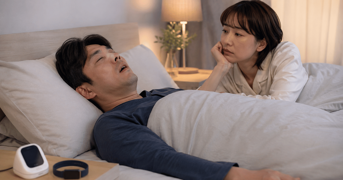 睡眠時無呼吸症候群はどうやって気づく?自分でわかるサインと確認方法を解説