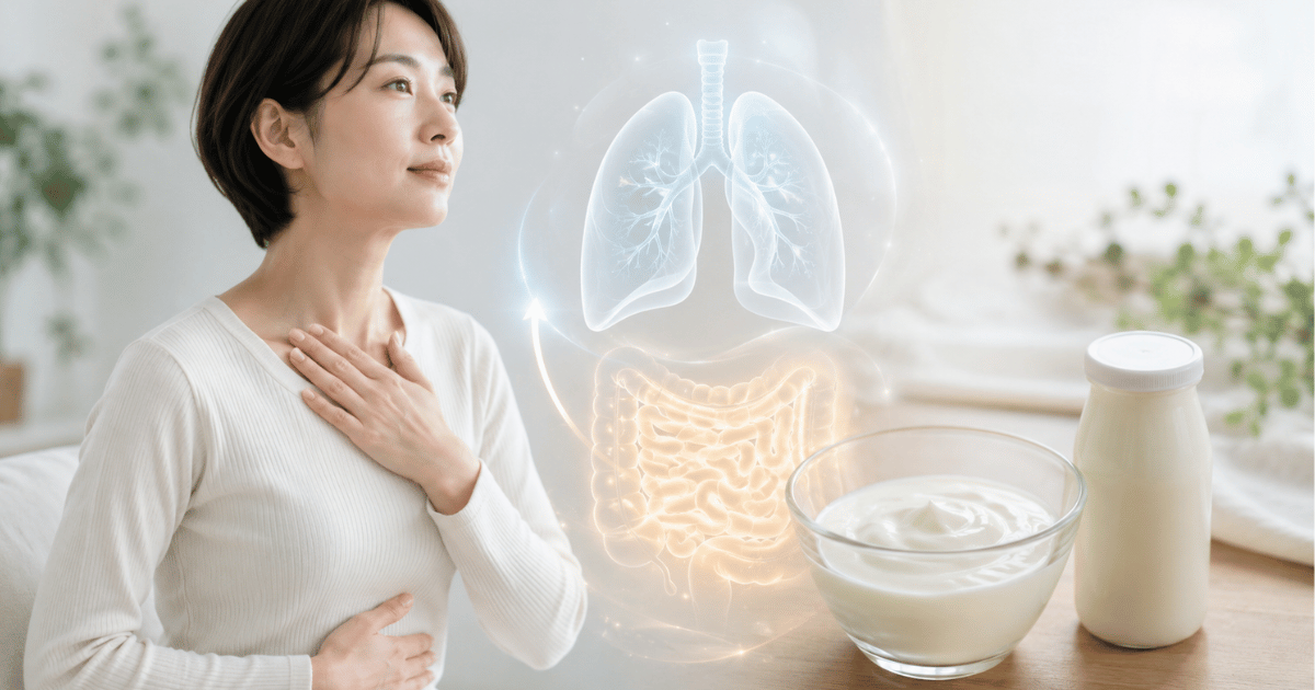R-1などのヨーグルト（乳酸菌）は喘息に効果がある？腸内環境とアレルギーの関係