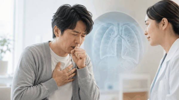 気管支炎を放置するとどうなる?後遺症のリスクと肺炎・COPD への重症化を防ぐために