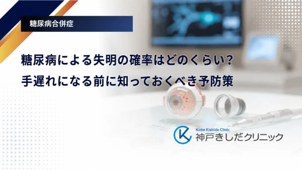 糖尿病による失明の確率はどのくらい？手遅れになる前に知っておくべき予防策