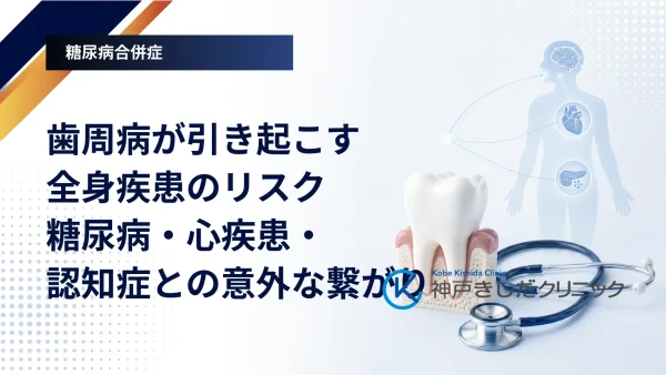 歯周病が引き起こす全身疾患のリスク｜糖尿病・心疾患・認知症との意外な繋がり