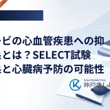 心電図の記録用紙と血圧計、資料をまとめたファイルを机に並べ、心血管の試験結果を読み解く場面を示したイメージ