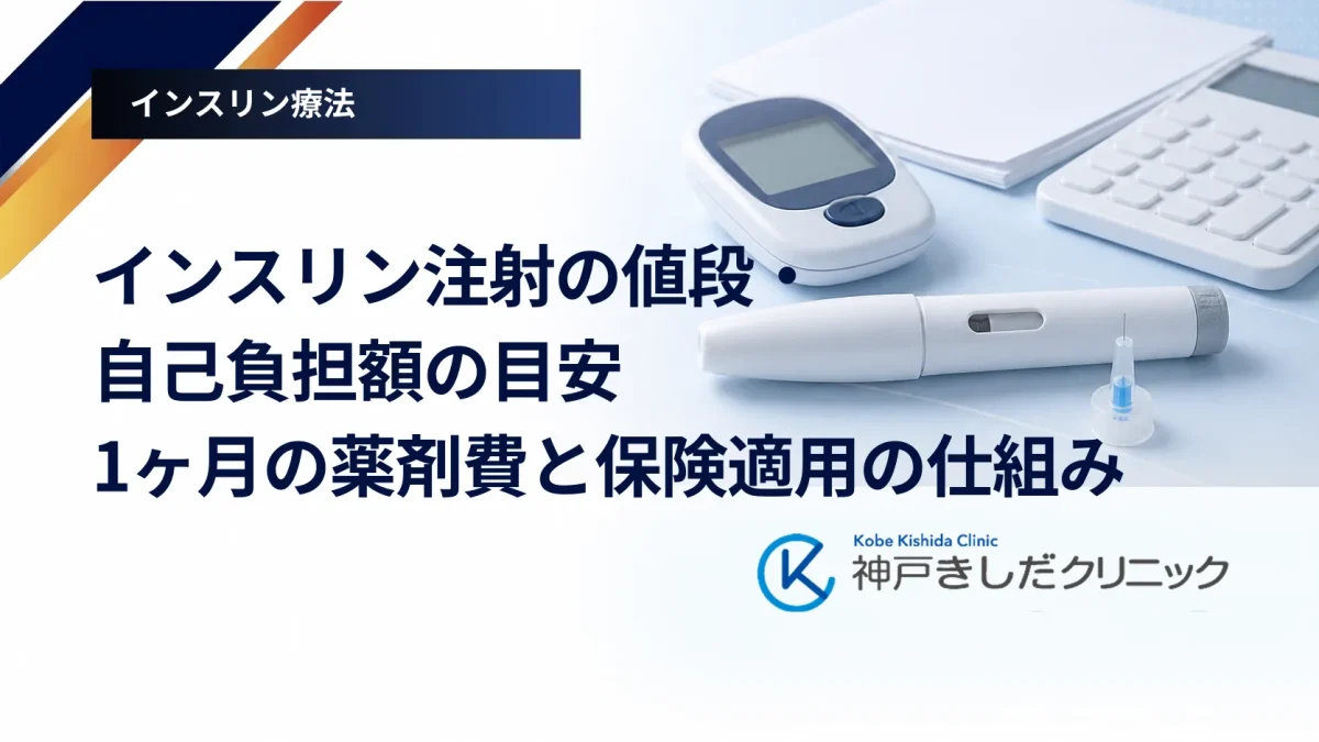 インスリン注射の値段・自己負担額の目安｜1ヶ月の薬剤費と保険適用の仕組み