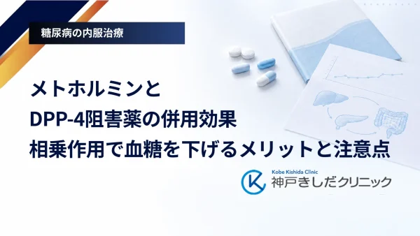 メトホルミンとDPP-4阻害薬の併用効果｜相乗作用で血糖を下げるメリットと注意点