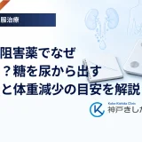 SGLT2阻害薬でなぜ痩せる？糖を尿から出す仕組みと体重減少の目安を解説
