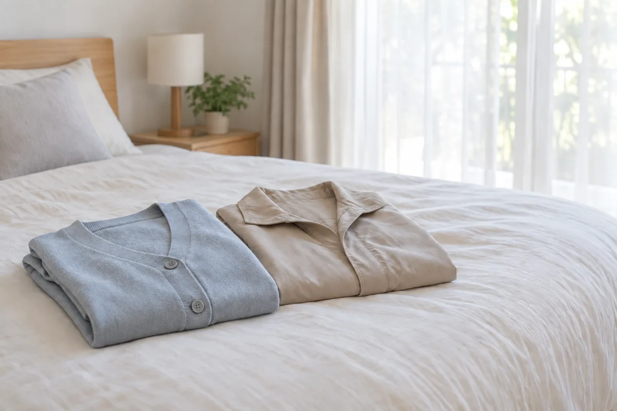 脱ぎ着しやすい服、湯船、穏やかな寝室